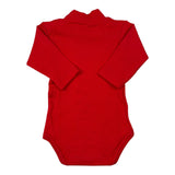 Babyvip Body tinta unita Mezzo Collo Rosso per Neonata J1414 ROSSO BABYVIP 