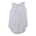 Babyvip Body tinta unita con Stampa Mezza Manica Bianco per Neonata J1602 BIANCO BABYVIP 