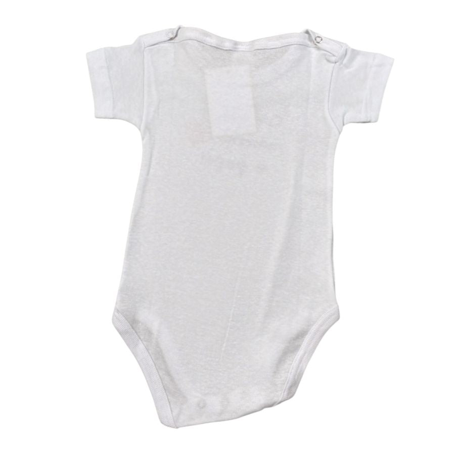 Babyvip Body Mezza Manica tinta unita Bianco per Neonata J1604 BIANCO BABYVIP 