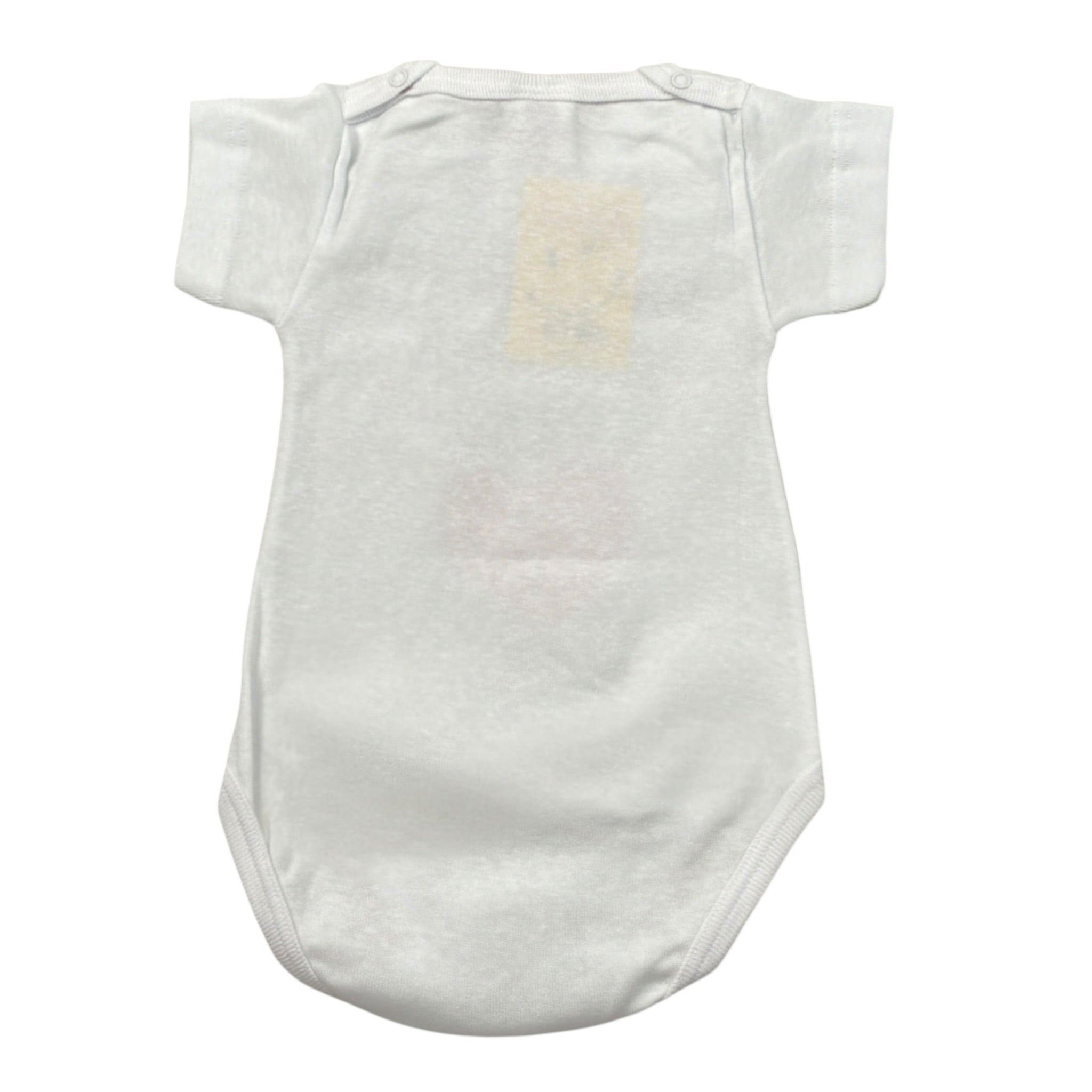 Babyvip Body tinta unita Mezza Manica con Stampa Bianco per Neonata J1605 BIANCO BABYVIP 