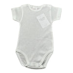 Babyvip Body tinta unita Mezza Manica Bianco per Neonata J1746N BIANCO BABYVIP 