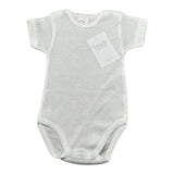Babyvip Body tinta unita Mezza Manica Bianco per Neonata J1746N BIANCO BABYVIP 