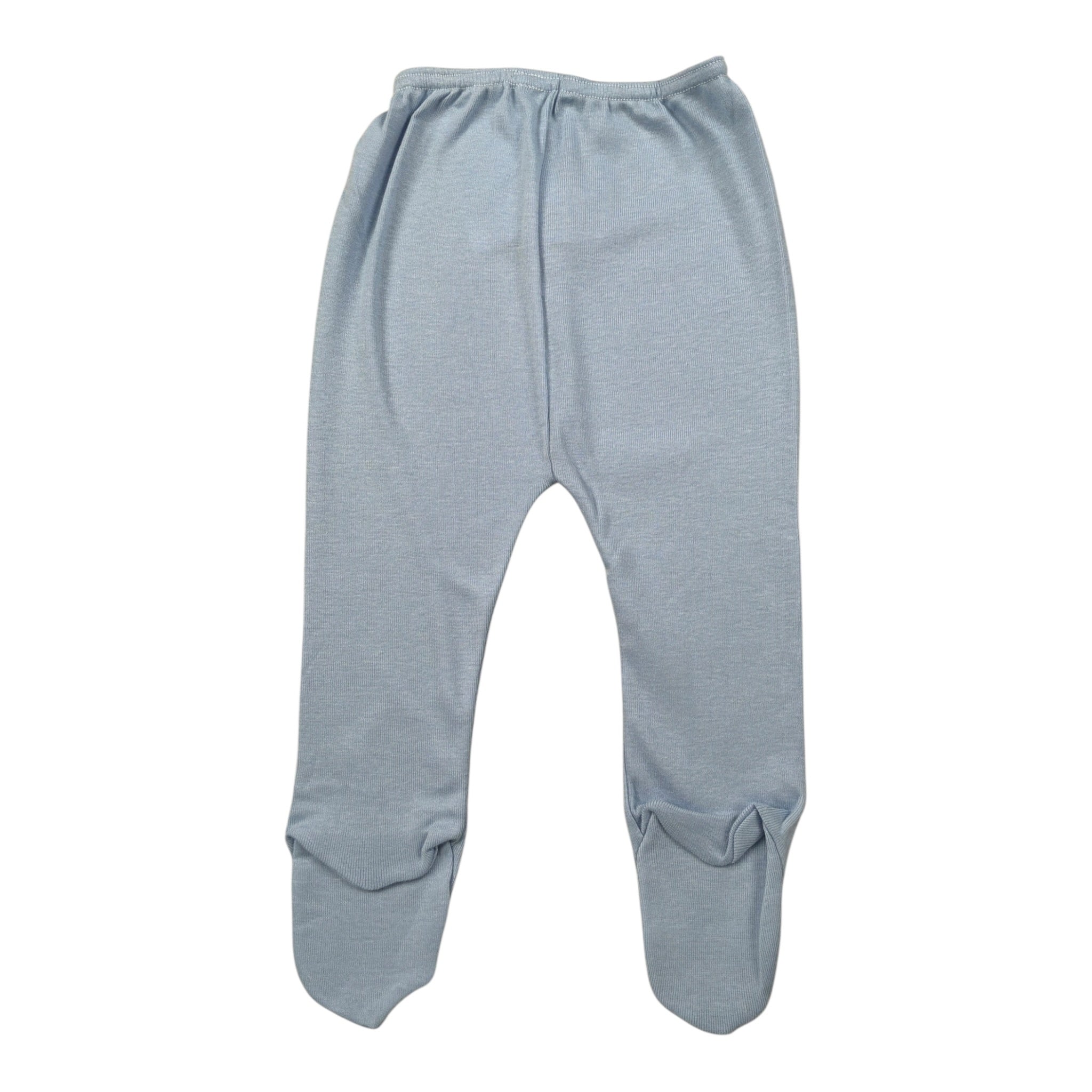 Babyvip Ghettina tinta unita Azzurro per Neonata J4185 AZZURRO BABYVIP 