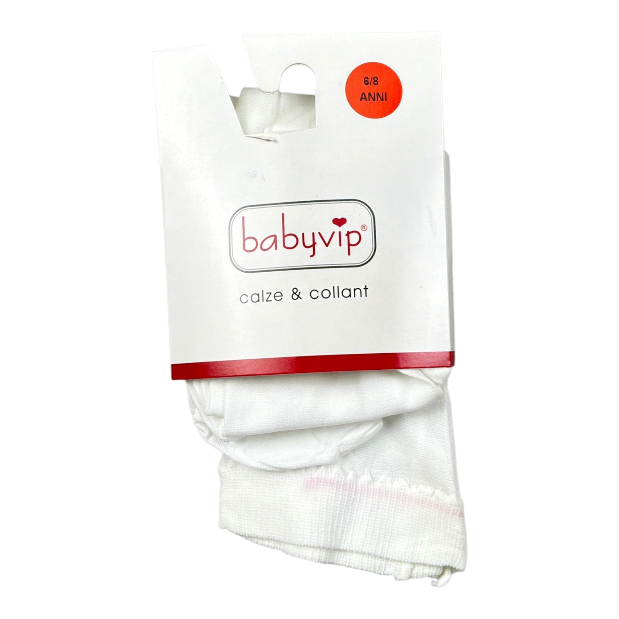 Babyvip Calze tinta unita Panna per Bambina J8371J PANNA BABYVIP 