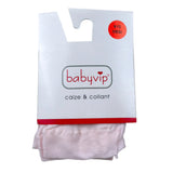 Babyvip Calze tinta unita Rosa per Neonata J8371 ROSA BABYVIP 
