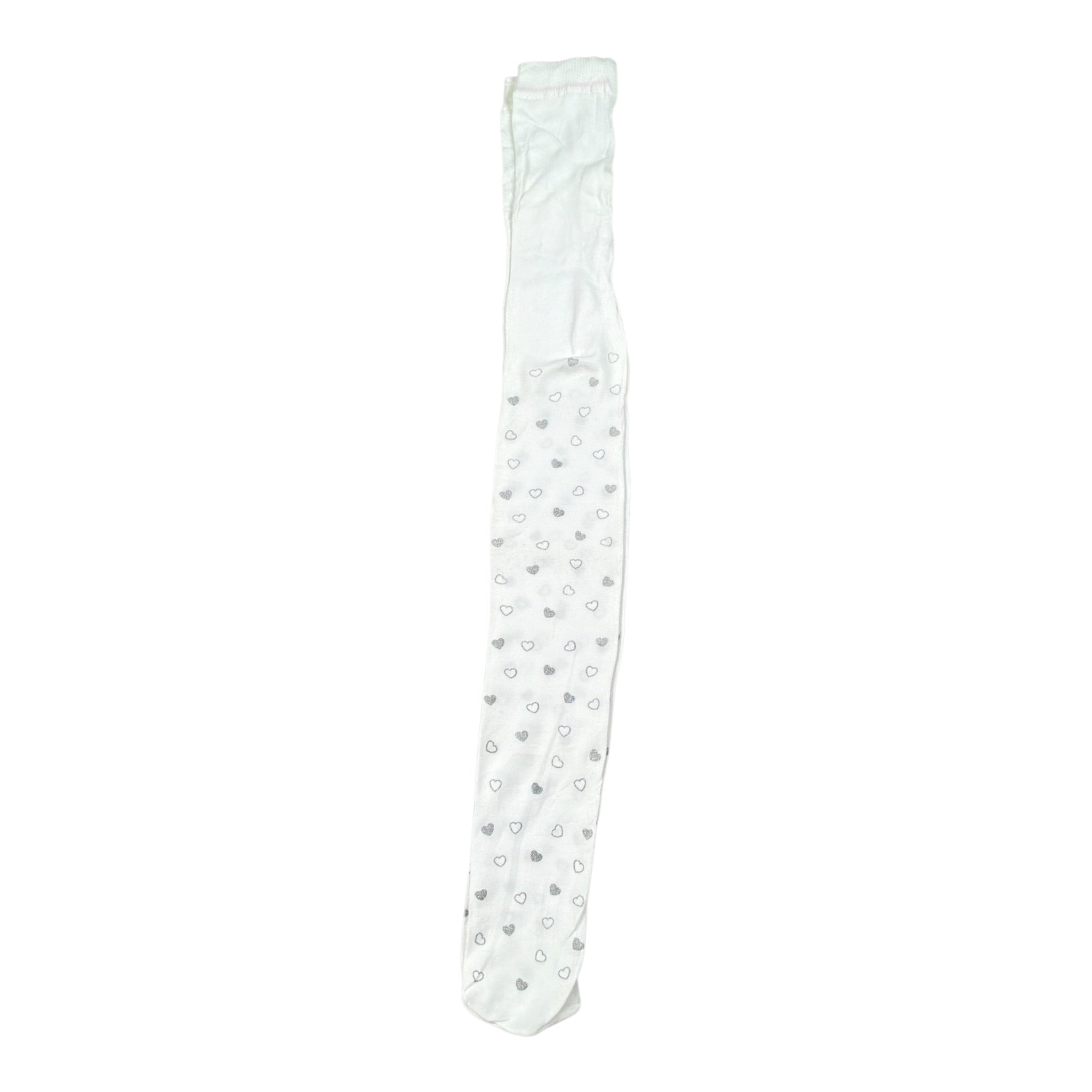 Babyvip Calze tinta unita con Stampa Panna per Bambina J8372J PANNA BABYVIP 