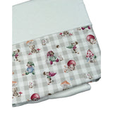 Babyvip Coperta tinta unita con Stampa Bianco per Neonata T1737 BIANCO BABYVIP 