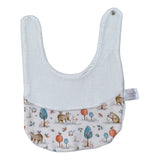 Babyvip Bavetta tinta unita con Fantasia Bianco per Neonata T1743 BIANCO BABYVIP 