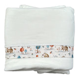 Babyvip Coperta tinta unita con Stampa Bianco per Neonata T1744 BIANCO BABYVIP 