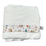 Babyvip Coperta tinta unita con Stampa Bianco per Neonata T1744 BIANCO BABYVIP 