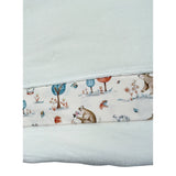 Babyvip Coperta tinta unita con Stampa Bianco per Neonata T1744 BIANCO BABYVIP 