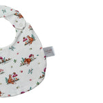 Babyvip Bavetta tinta unita con Fantasia Bianco per Neonata T1778 BIANCO BABYVIP 
