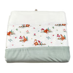 Babyvip Coperta Bicolore con Stampa Bianco per Neonata T1779 BIANCO BABYVIP 