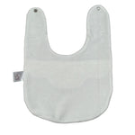 Babyvip Bavetta tinta unita con Fantasia Bianco per Neonata T1795 BIANCO BABYVIP 