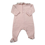 Babyvip Tutina tinta unita con Colletto Rosa per Neonata T2879 ROSA BABYVIP 