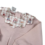 Babyvip Tutina tinta unita con Colletto Rosa per Neonata T2879 ROSA BABYVIP 