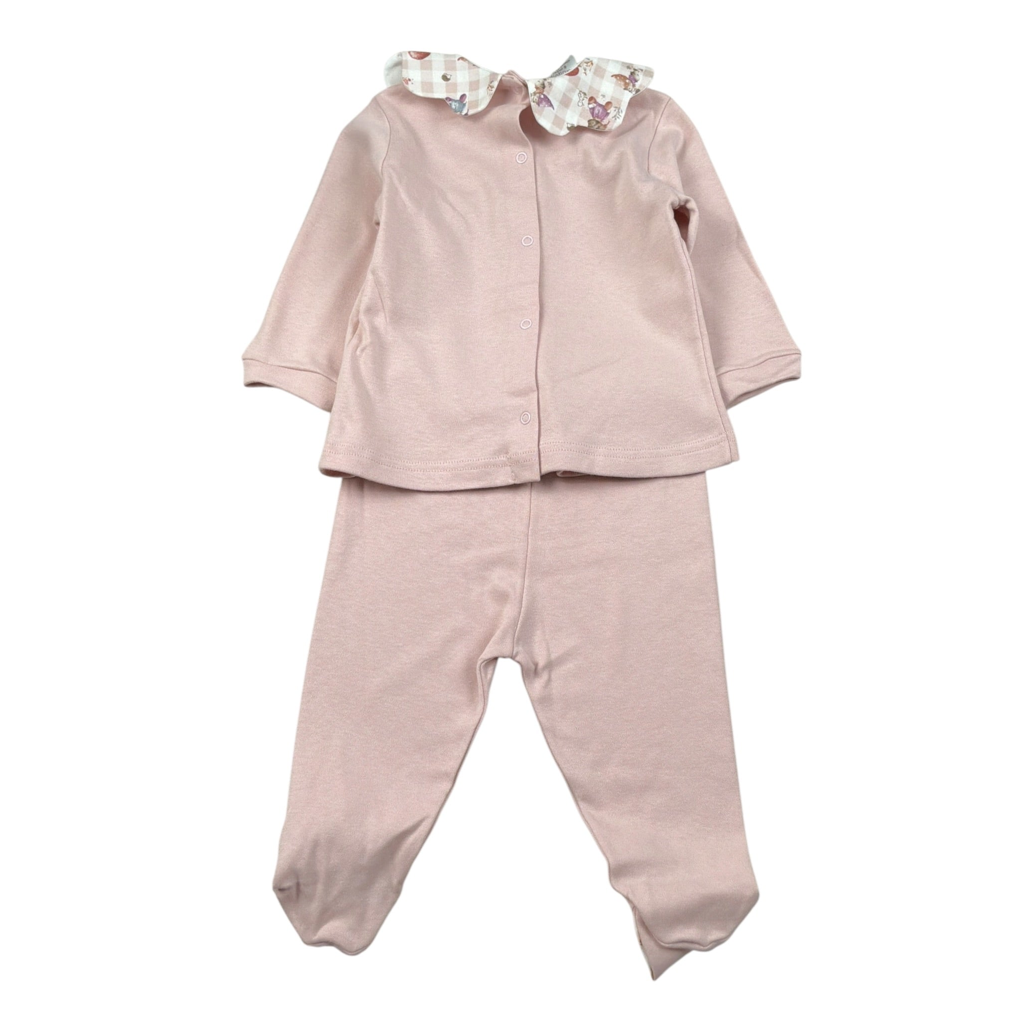 Babyvip Completo 2Pz Shirt-Ghettina Rosa per Neonata T3844 ROSA BABYVIP 