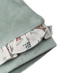 Babyvip Cappello tinta unita con Balze Verde per Neonata T4013 VERDE BABYVIP 