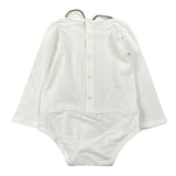 Babyvip Body tinta unita con Colletto Bianco per Bambina T4100 BIANCO BABYVIP 