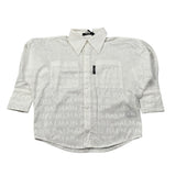 Balmain Camicia Manica Lunga tinta unita Bianco per Bambina 6Q5530 BIANCO BALMAIN 