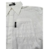 Balmain Camicia Manica Lunga tinta unita Bianco per Bambina 6Q5530 BIANCO BALMAIN 