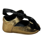 Balmain Ballerina tinta unita con Fiocco Oro per Neonata 6R0016 ORO BALMAIN 