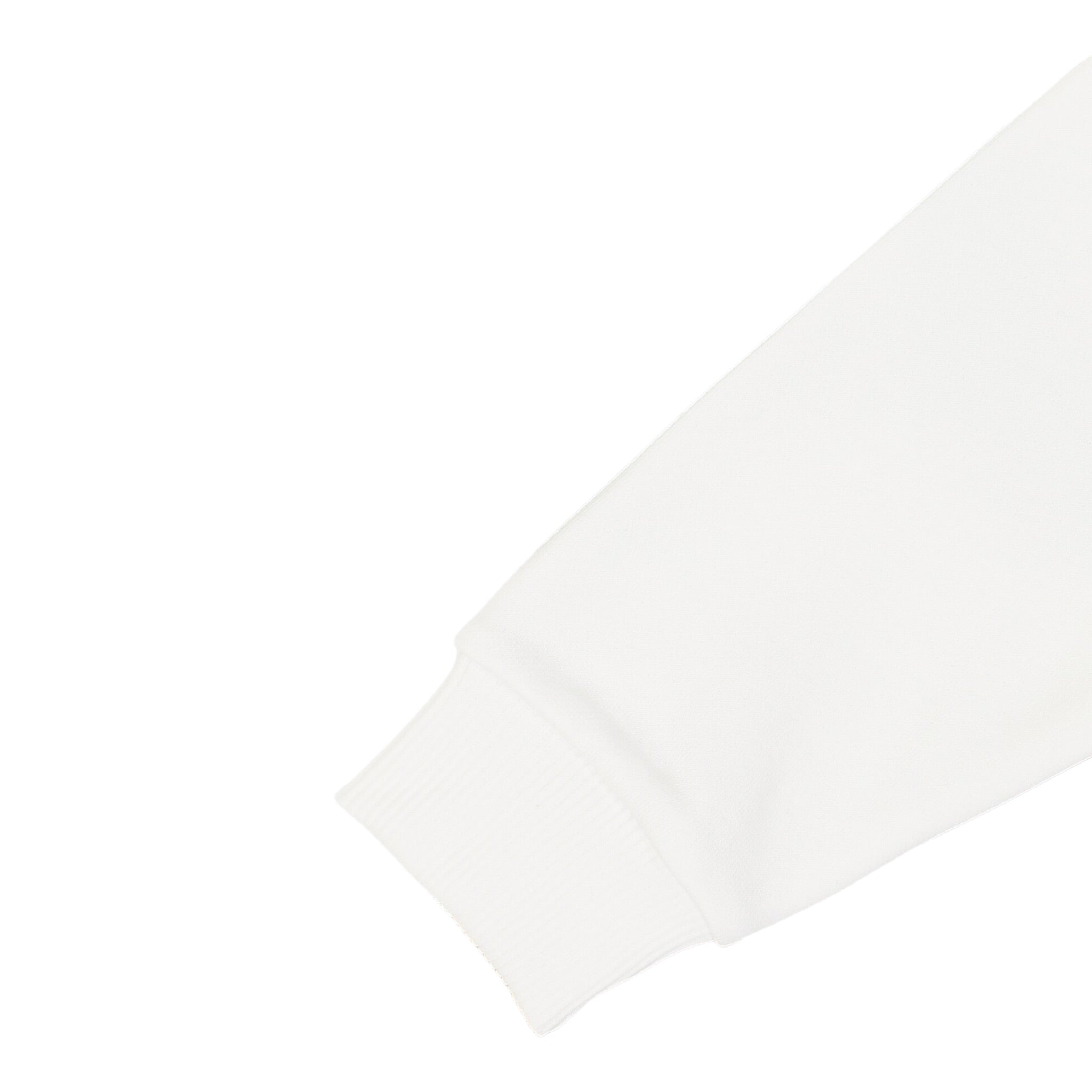 Balmain Felpa Chiusa con Cappuccio tinta unita con Logo Bianco per Bambino BU4P50 BIANCO BALMAIN 