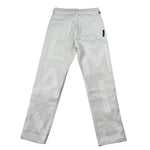 Balmain Jeans tinta unita con Stampe Logo Bianco per Bambino BU6P30 BIANCO BALMAIN 