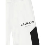 Balmain Pantalone Tuta tinta unita Bianco per Bambino BV6R00 BIANCO BALMAIN 