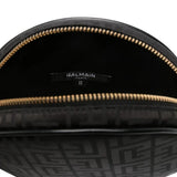 Balmain Borsa tinta unita Logata Nero per Bambina BX0A88 NERO BALMAIN 