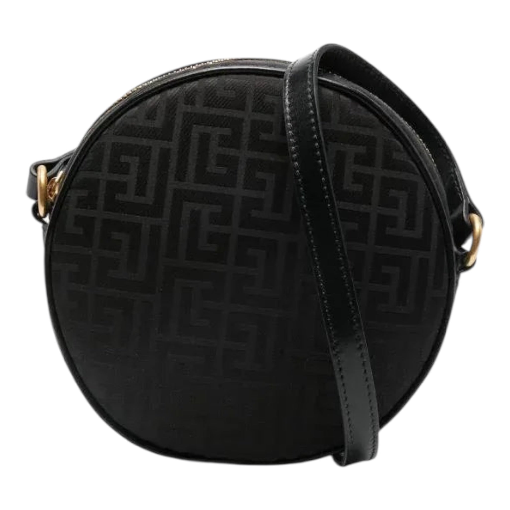 Balmain Borsa tinta unita Logata Nero per Bambina BX0A88 NERO BALMAIN 