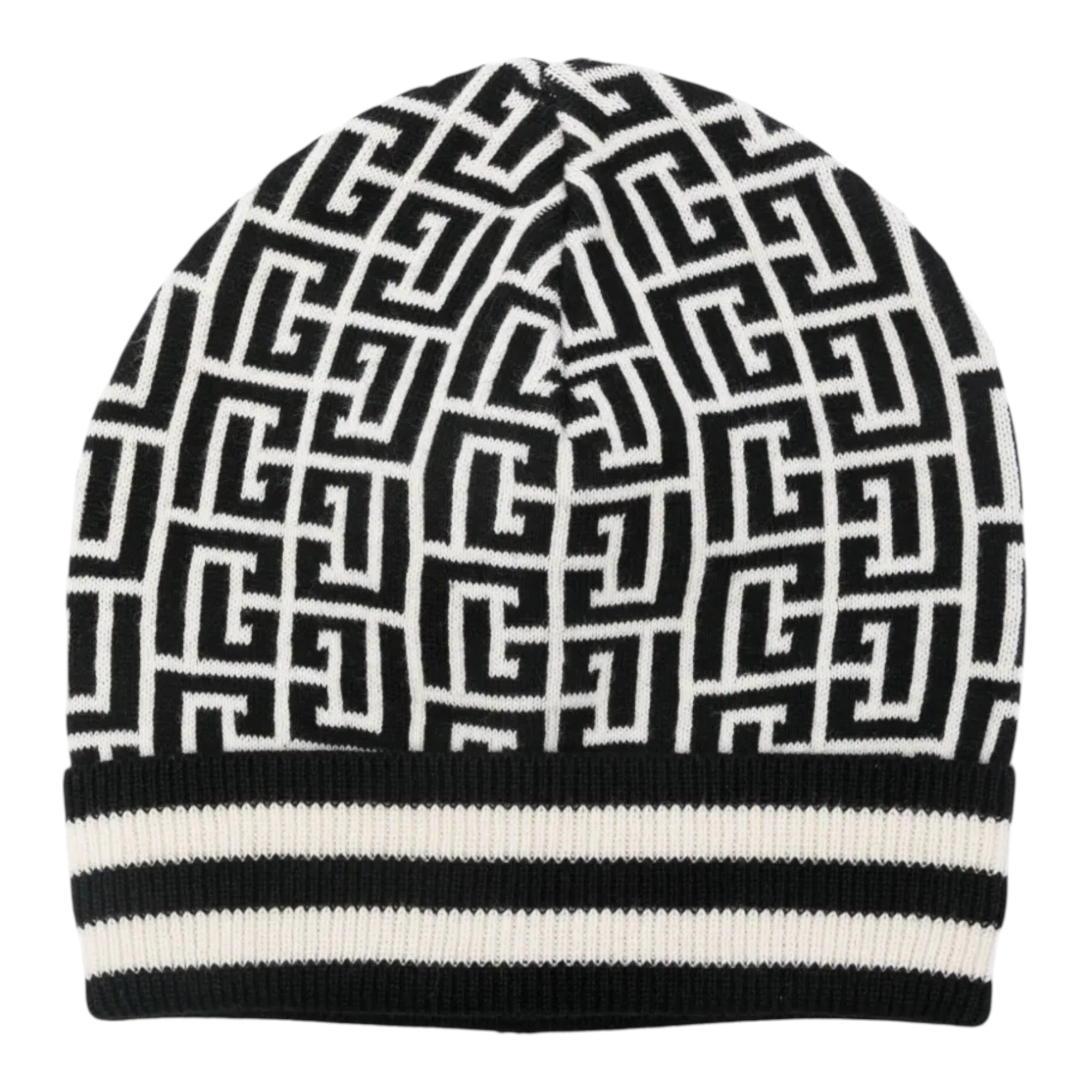 Balmain Cappello tinta unita Logato Bianco per Bambina BX0P07 BIANCO BALMAIN 