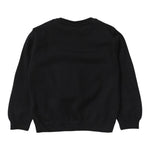 Balmain Felpa tinta unita Girocollo con Logo Nero per Neonato BX4540 NERO BALMAIN 