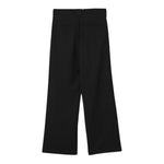 Balmain Pantalone tinta unita Elegante Nero per Bambina BX6P20 NERO BALMAIN 