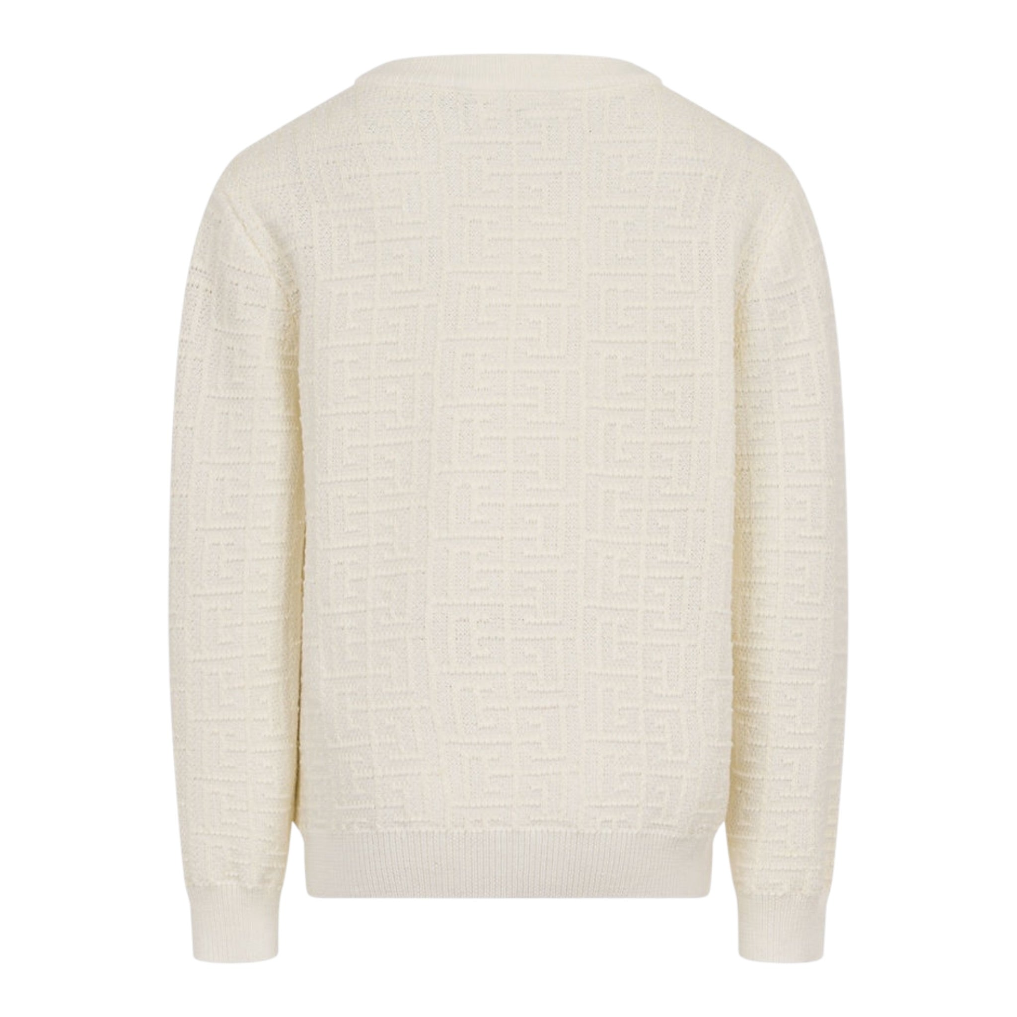 Balmain Maglia Girocollo tinta unita Panna per Bambino BX9P30 PANNA BALMAIN 