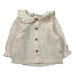 Bamboom+Babies Camicia tinta unita Traforata Avorio per Neonata 1025 AVORIO BAMBOOM+BABIES 