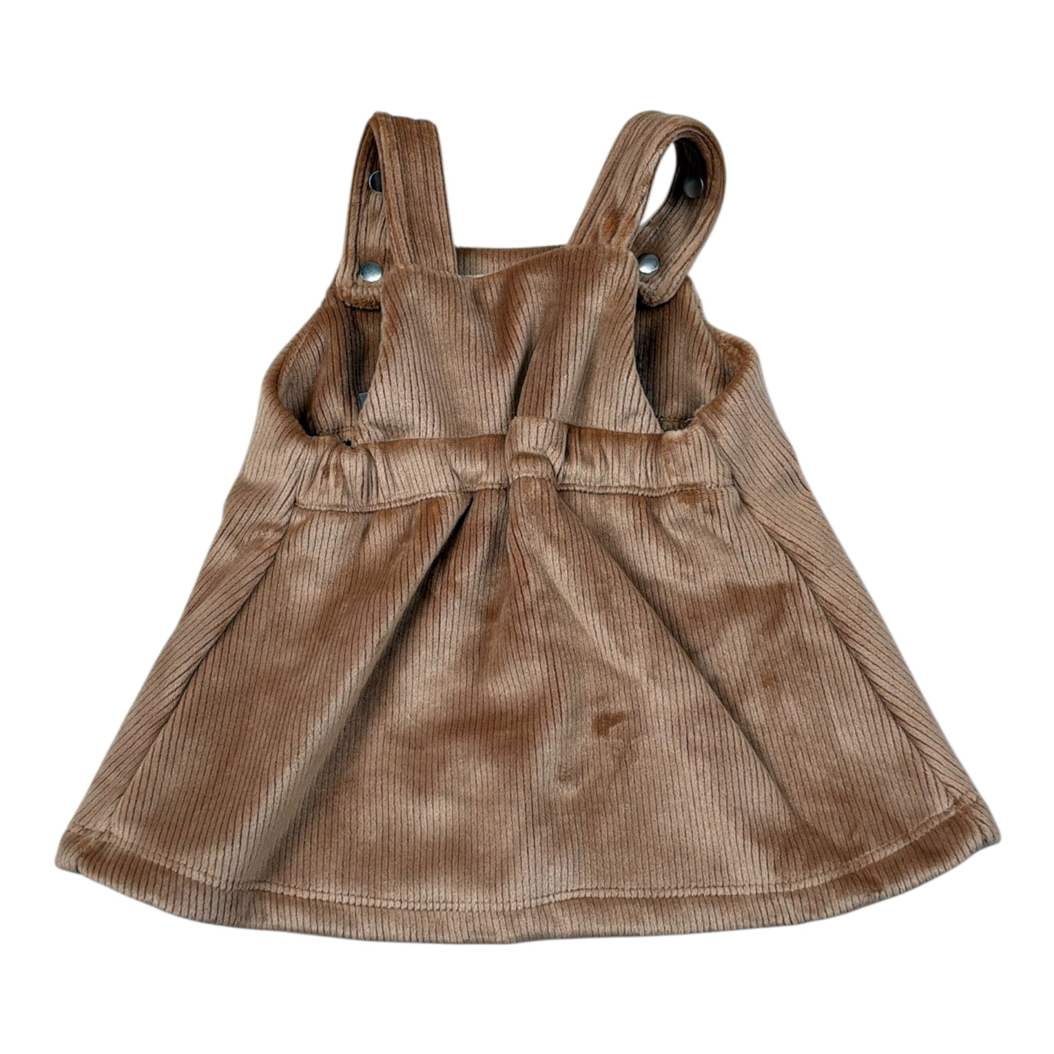 Bamboom+Babies Abito Salopette In Velluto tinta unita Cammello per Neonata 10299 CAMMELLO BAMBOOM+BABIES 