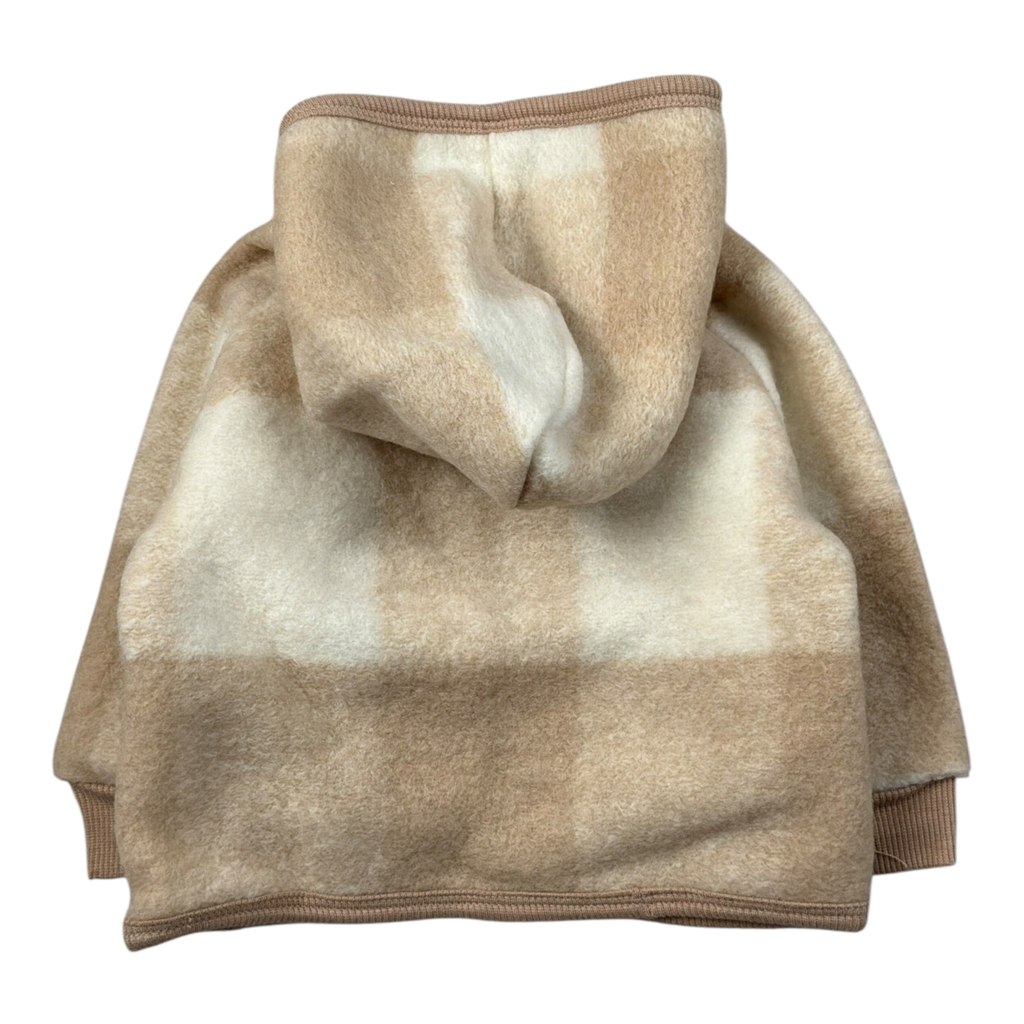 Bamboom+Babies Giacca Bicolore con Cappuccio E Bottoni Beige per Neonato 1038 BEIGE BAMBOOM+BABIES 