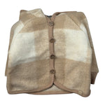 Bamboom+Babies Giacca Bicolore con Cappuccio E Bottoni Beige per Neonato 1038 BEIGE BAMBOOM+BABIES 