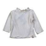 Bamboom+Babies Shirt Girocollo tinta unita Panna per Bambina 10688J PANNA BAMBOOM+BABIES 