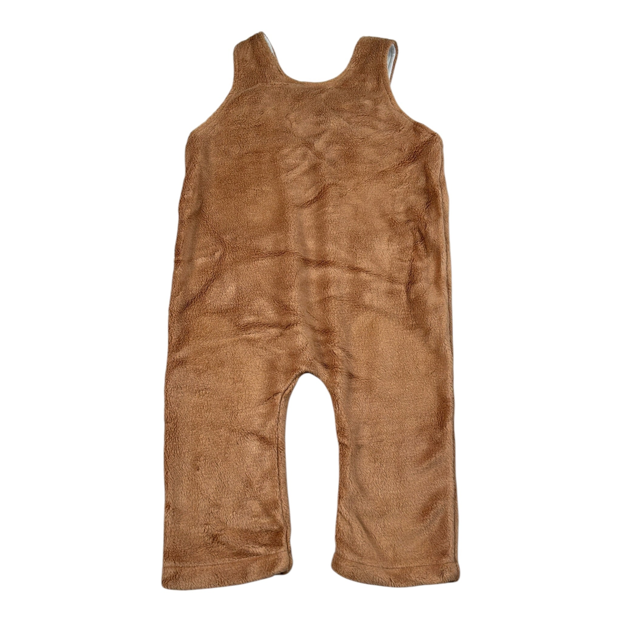 Bamboom+Babies Salopette tinta unita In Camoscio Cammello per Neonato 1070 CAMMELLO BAMBOOM+BABIES 