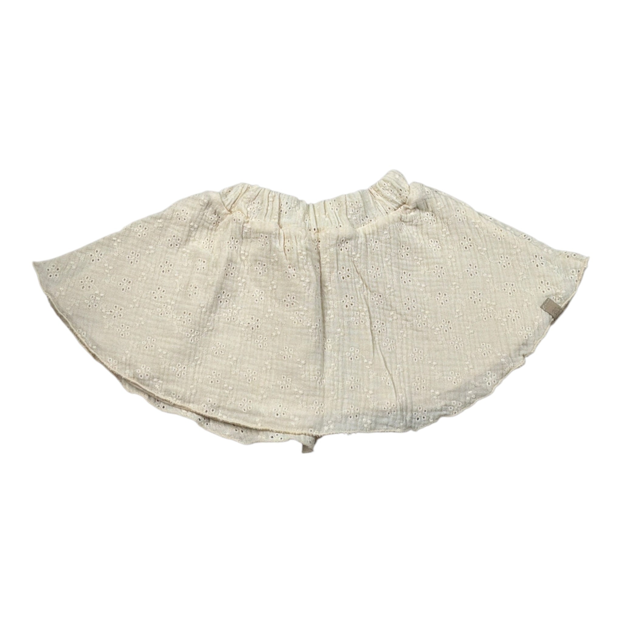 Bamboom+Babies Gonna tinta unita Traforata Panna per Neonata 1072 PANNA BAMBOOM+BABIES 