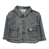 Bamboom+Babies Camicia In Denim tinta unita Grigio per Neonata 1084 GRIGIO BAMBOOM+BABIES 