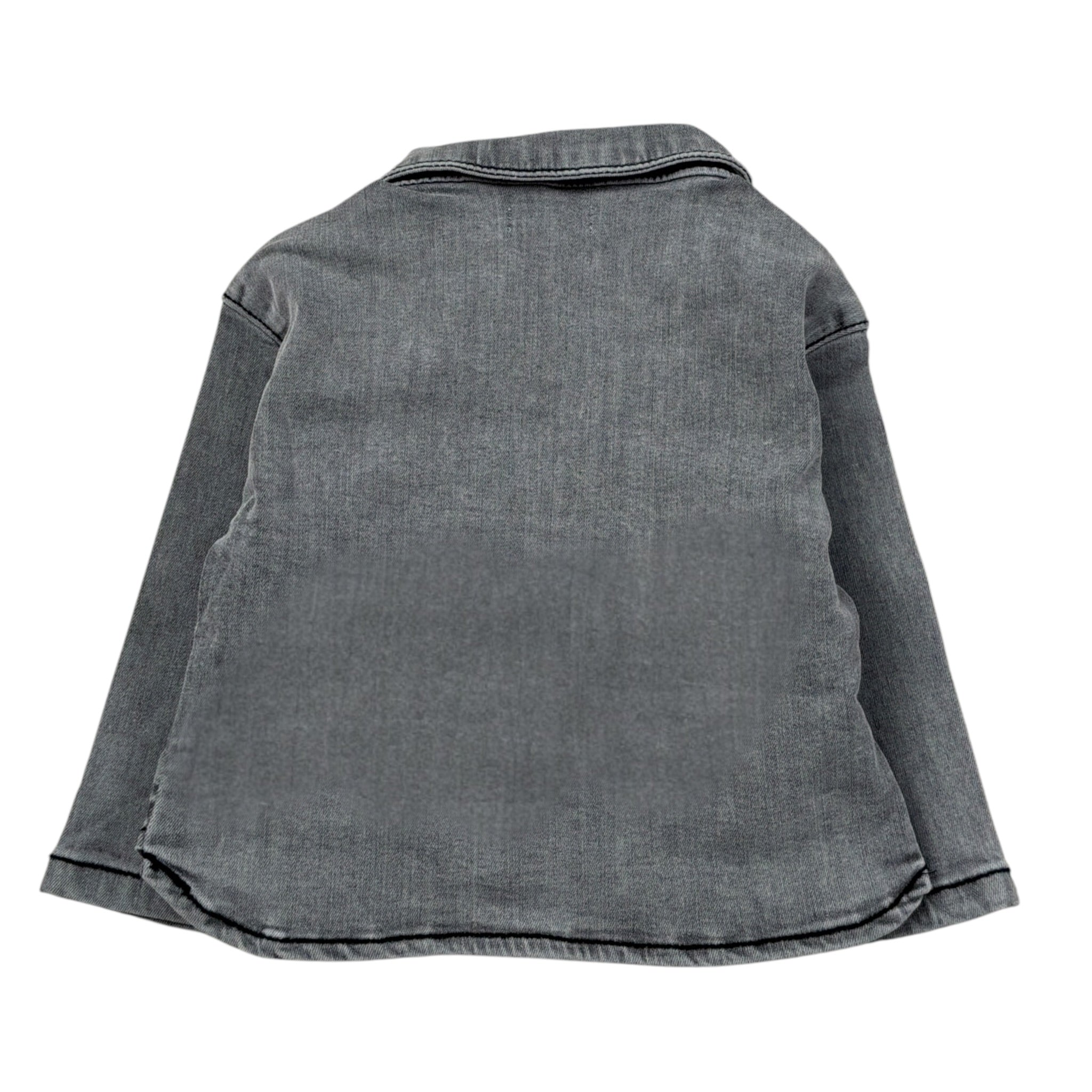 Bamboom+Babies Camicia In Denim tinta unita Grigio per Neonata 1084 GRIGIO BAMBOOM+BABIES 