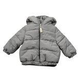 Bamboom+Babies Giubbino tinta unita con Zip E Cappuccio Grigio per Neonato 1087 GRIGIO BAMBOOM+BABIES 