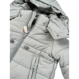 Bamboom+Babies Giubbino tinta unita con Zip E Cappuccio Grigio per Neonato IEIEI GRIGIO BAMBOOM+BABIES 