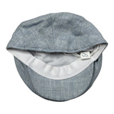 Barcellino Cappello tinta unita Modello Coppola Azzurro per Neonato 100114 AZZURRO BARCELLINO 