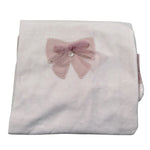 Barcellino Coperta Bicolore In Ciniglia Rosa per Neonata 105725 ROSA BARCELLINO 