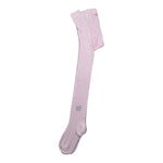 Barcellino Calze tinta unita con Logo Rosa per Neonata 12341 ROSA BARCELLINO 