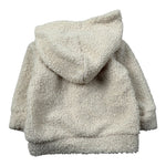Barcellino Pelliccia Teddy tinta unita con Cappuccio Beige per Neonato 125114 BEIGE BARCELLINO 